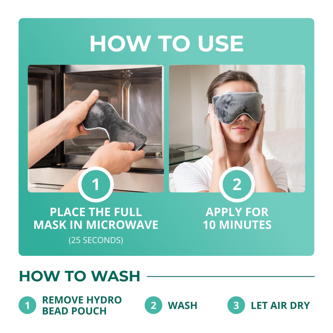 myhalos Heated Eye Mask, Warm Compress