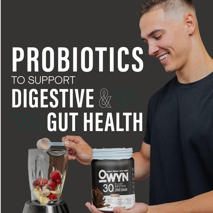 OWYN Only What You Need Pro Elite High Protein Powder, Chocolate, 12 Servings, 1.32 lb