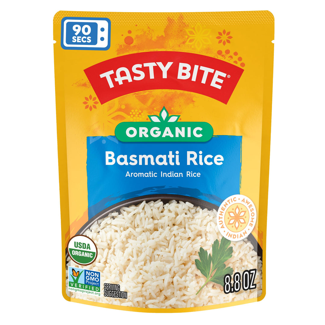 Tasty Bite Organic Basmati Rice, 12 Count