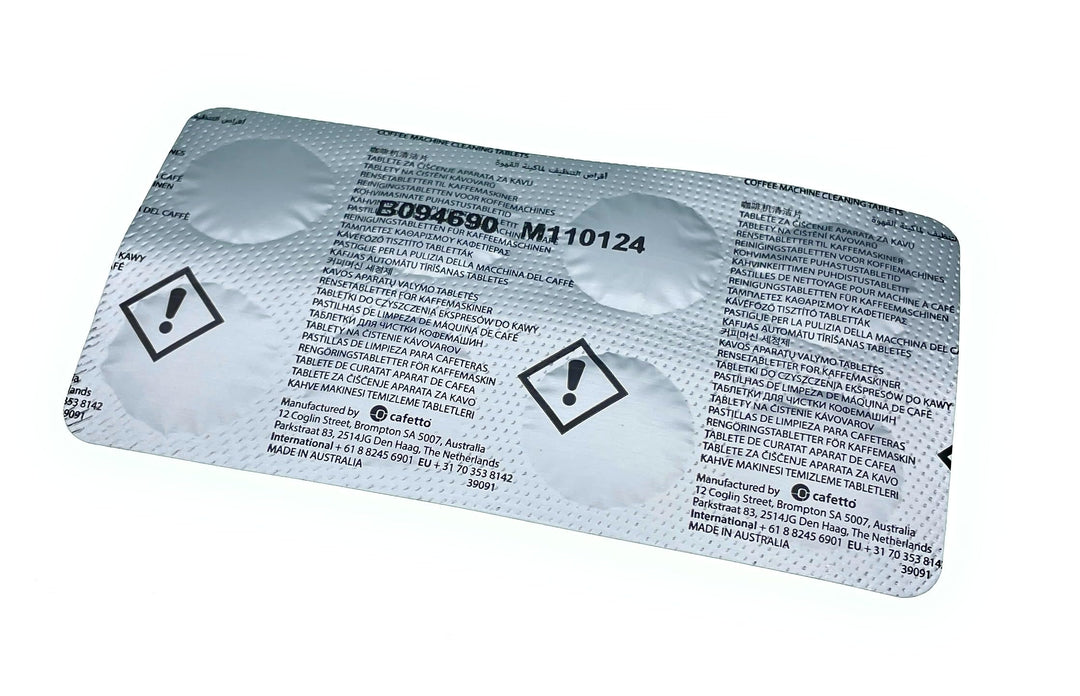 Cafetto Cleaning Tablets, 8 Count