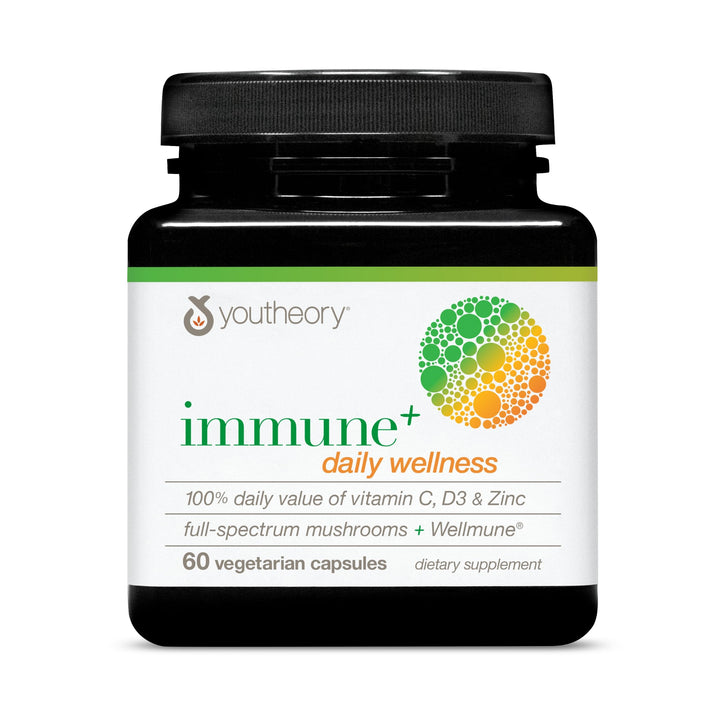YOUTHEORY Immune+ Daily Wellness, 60 Count