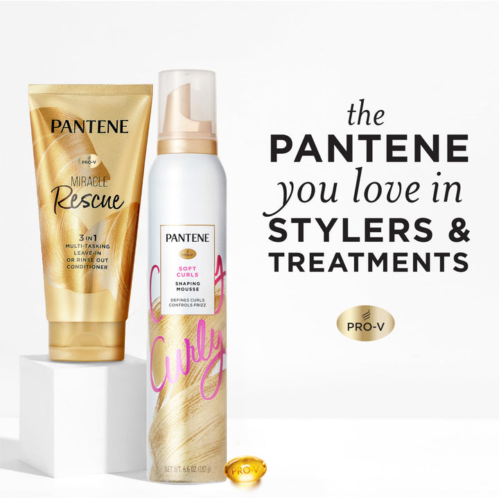 Pantene Pro-V Curls Defining Mousse, Maximum Hold, 6.6 oz