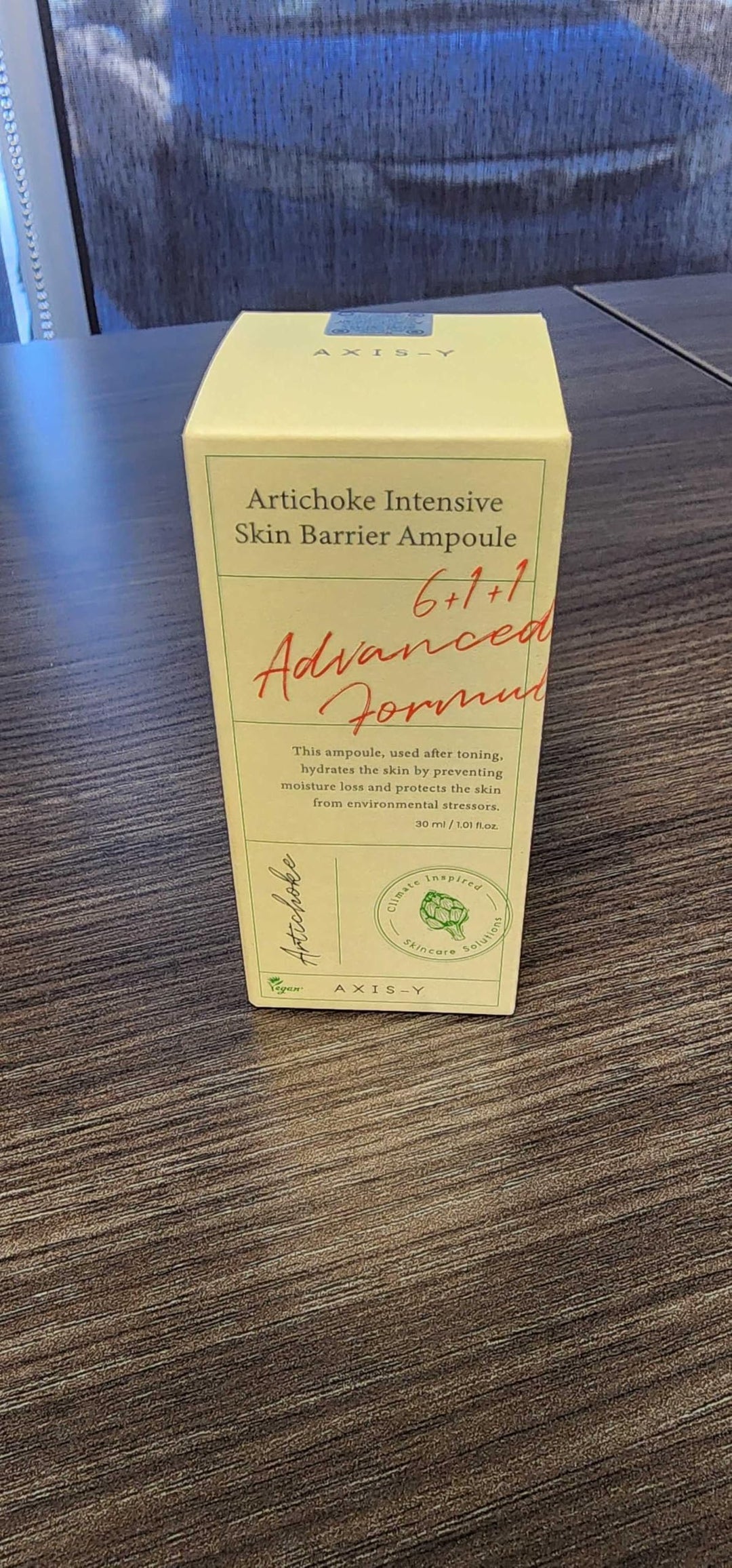 AXIS-Y Artichoke Intensive Skin Barrier Ampoule, 30 ml