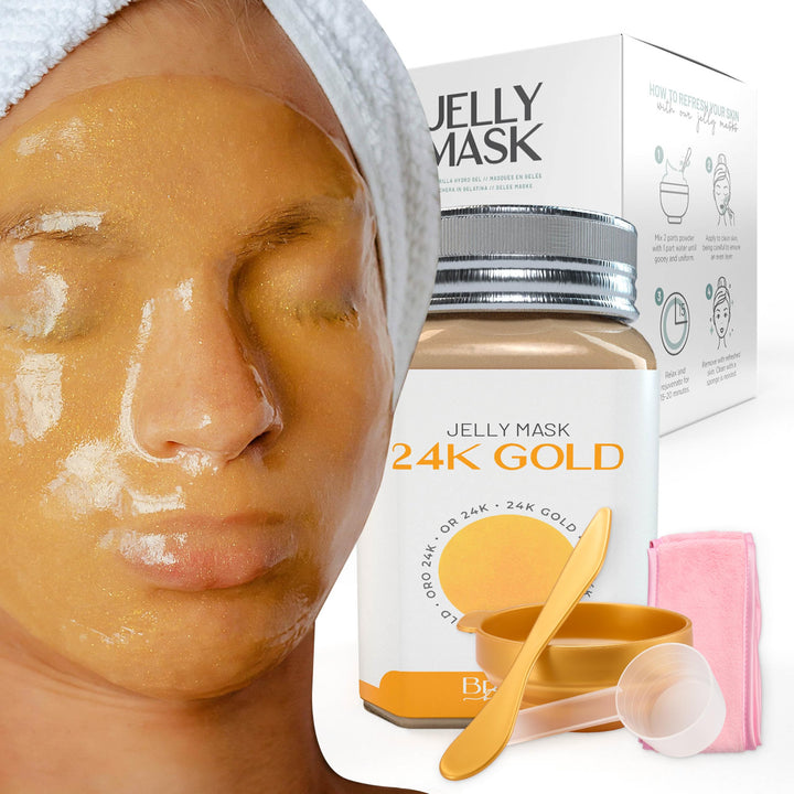 BRÜUN Peel-Off 24K Gold Jelly Mask, 23 fl oz