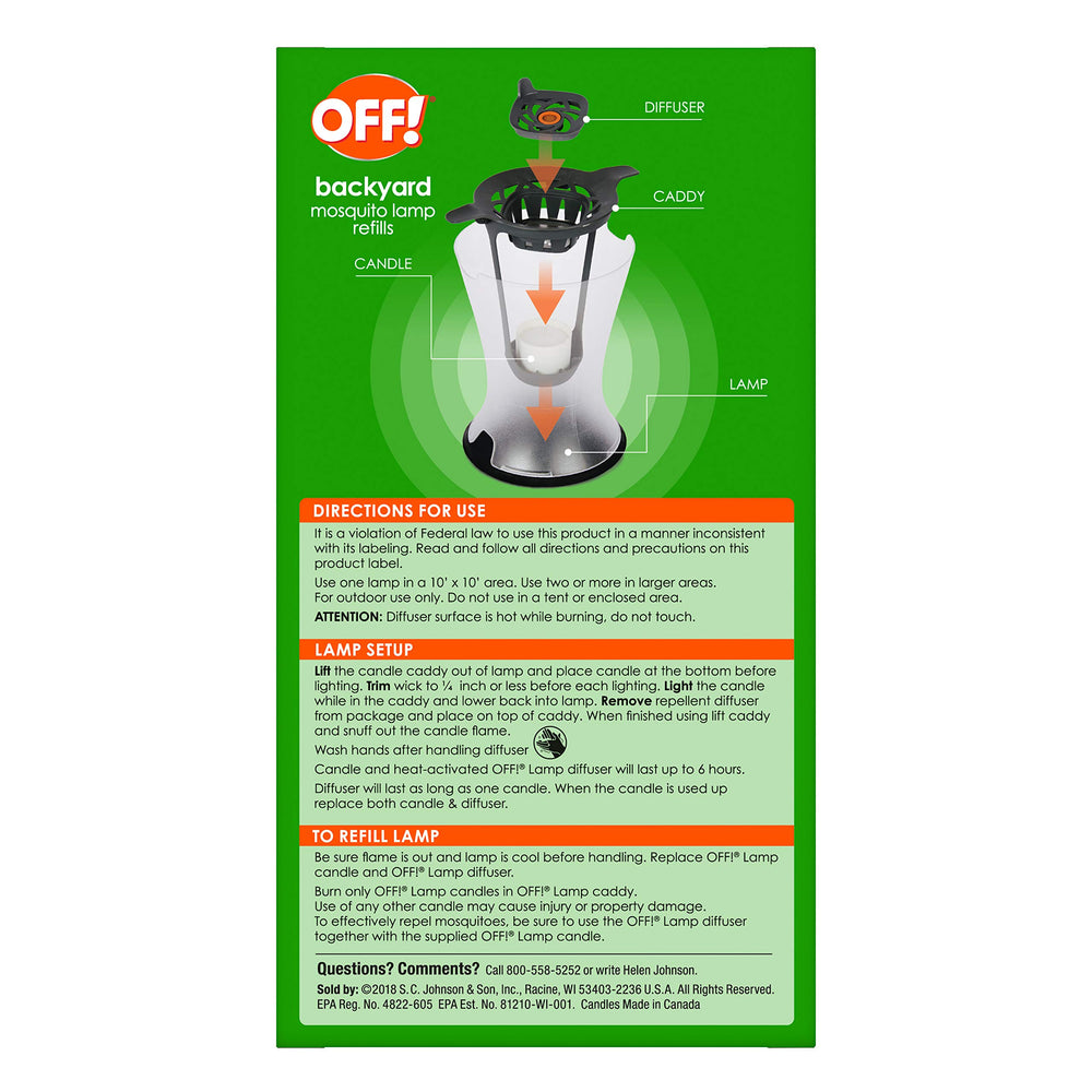 SC Johnson Off Mosquito Lamp Refills