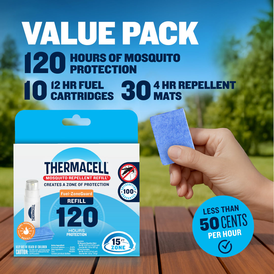 Thermacell Mosquito Repellent Refills, 15 Foot Zone of Protection