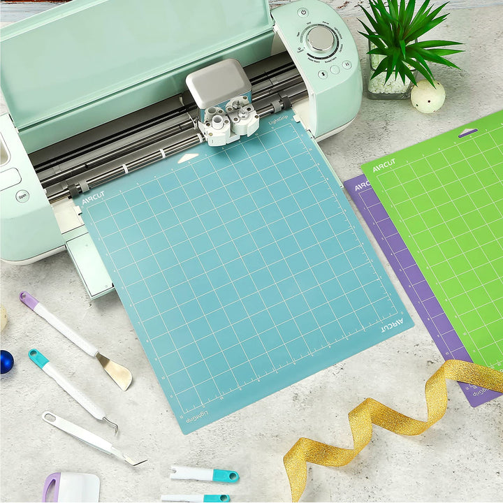 AIRCUT Cutting Mat, StandardGrip LightGrip StrongGrip FabricGrip, 12x12 Inch, 5 Count