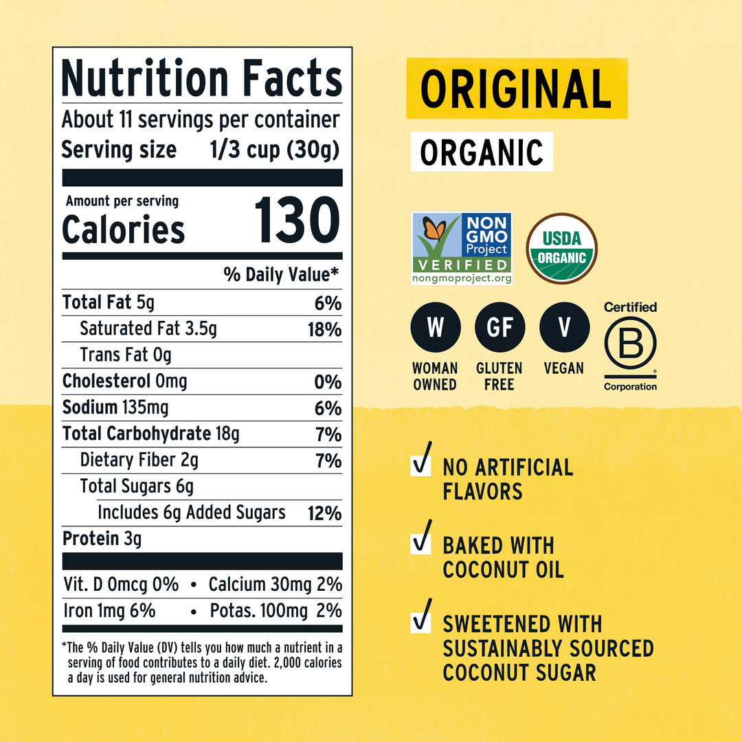 purely elizabeth. Ancient Grain Granola, Original, 12 oz