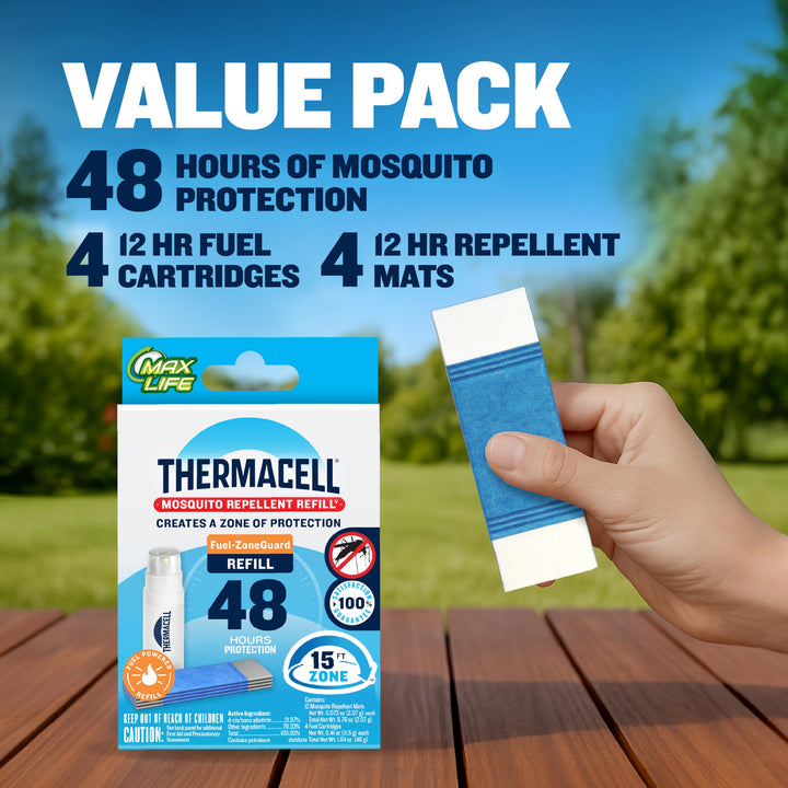 Thermacell Mosquito Repellent Refills, 15 Foot Protection Zone