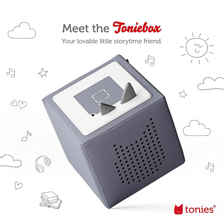 tonies Toniebox Audio Player Starter Set, Gray