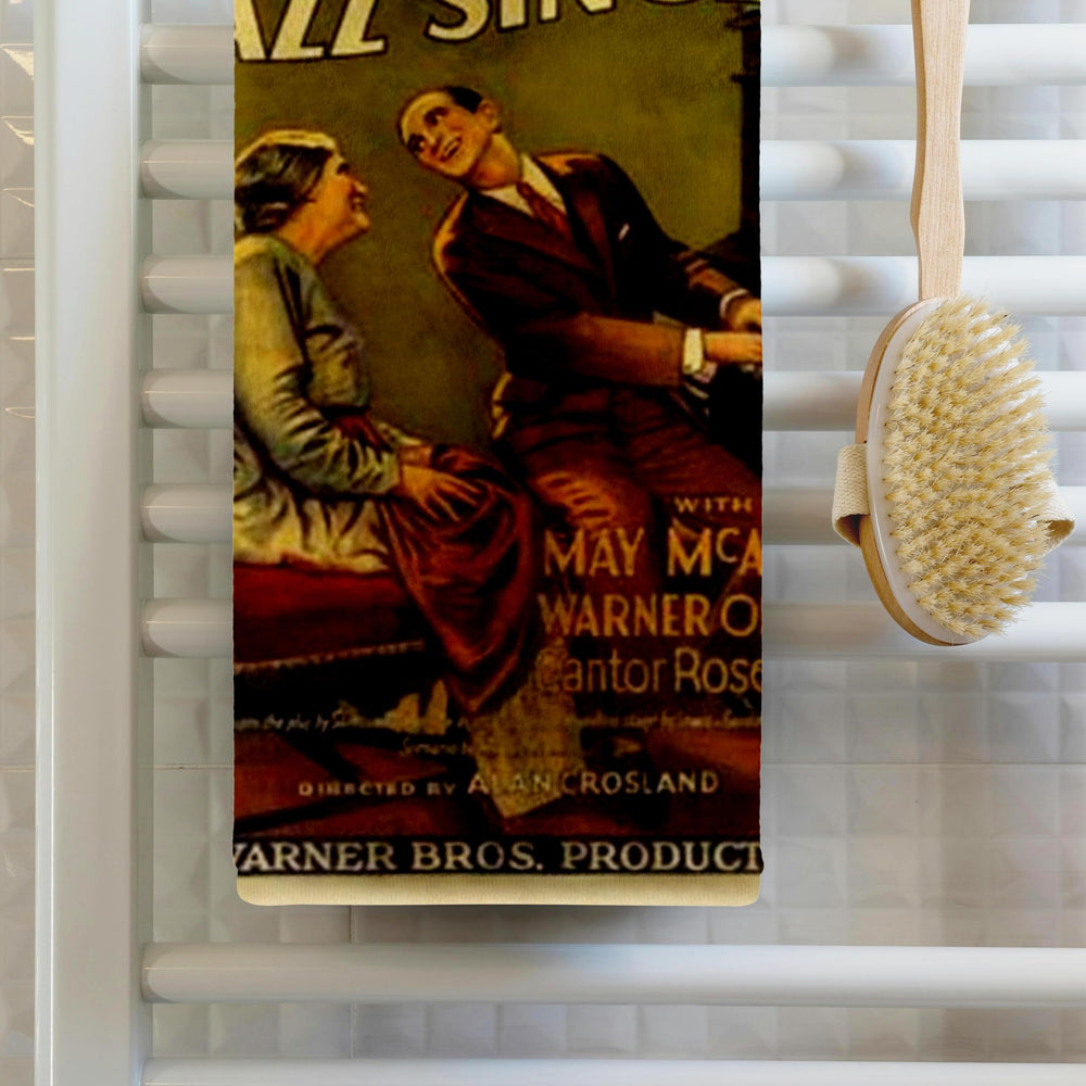 3dRose ad for Jazz Singer with al Jolson Towel, 15 x 22