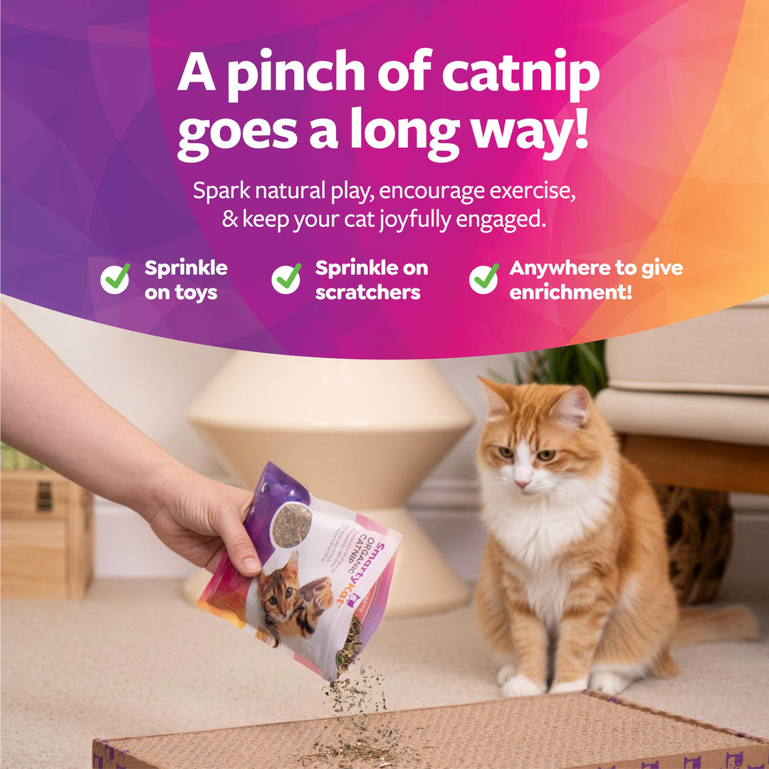 SmartyKat Organic Catnip, 1 oz