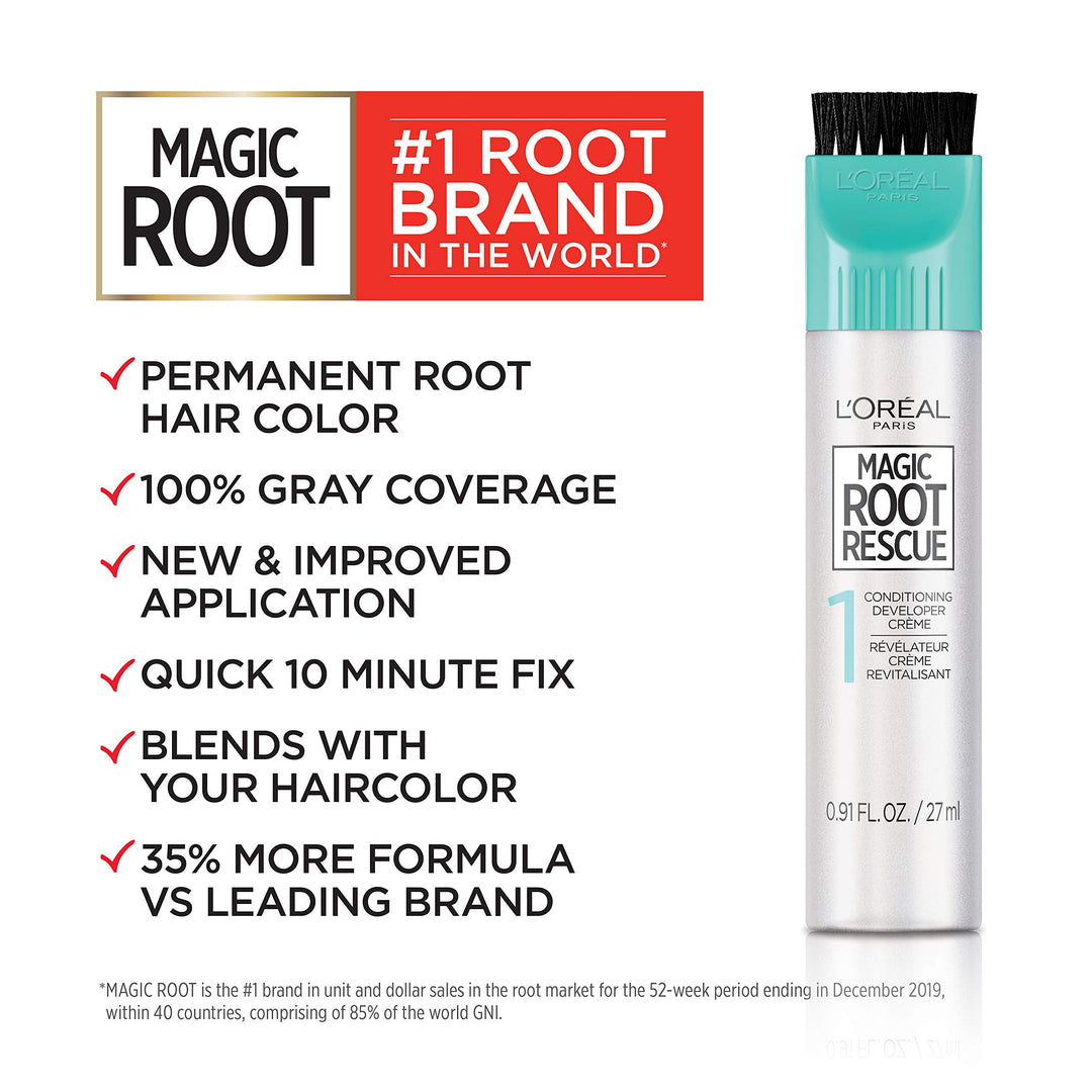 L'Oréal Paris Root Rescue 10 Minute Root Coloring Kit, 7 Dark Blonde