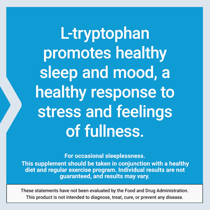 Life Extension L-Tryptophan, 500 mg, 90 Count