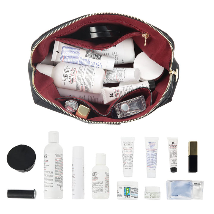 CHICECO Cosmetic Pouch Clutch, Black