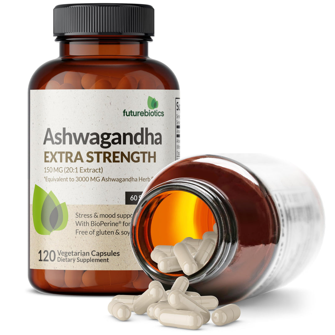 Futurebiotics Ashwagandha Extra Strength 3000 mg, 120 Count