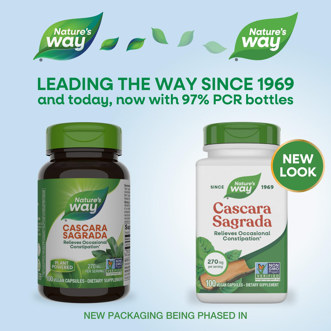 Nature's Way Cascara Sagrada, 180 Count