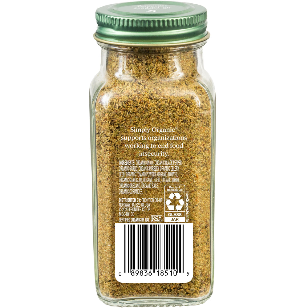 Simply Organic All-Purpose Seasoning, 2.08 oz