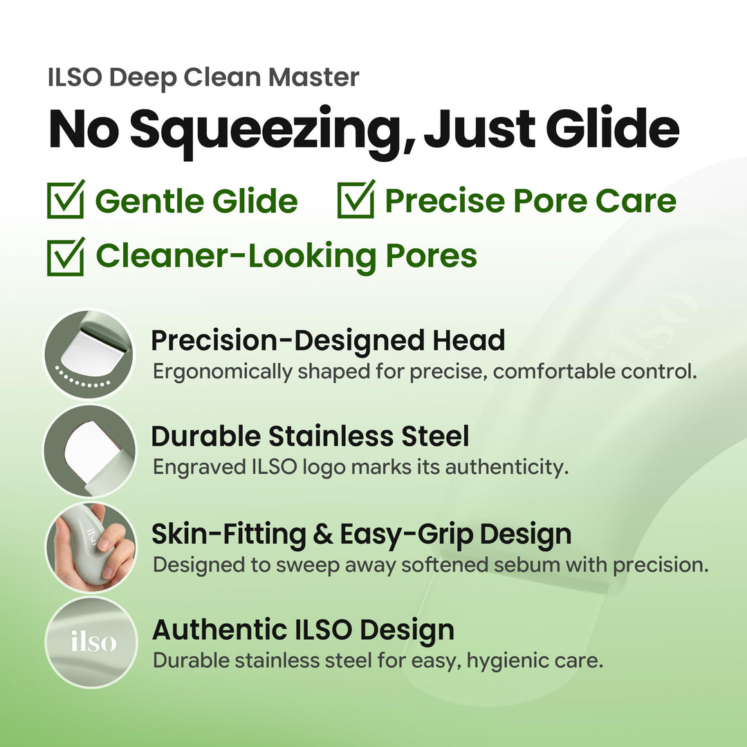 ilso Deep Clean Master Blackhead Remover Tool, Professional