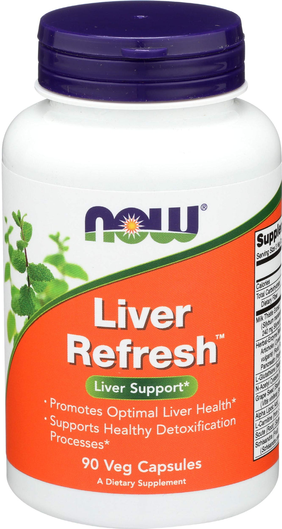 Now Foods Liver Refresh Capsules, 90 Count, Pack of 2