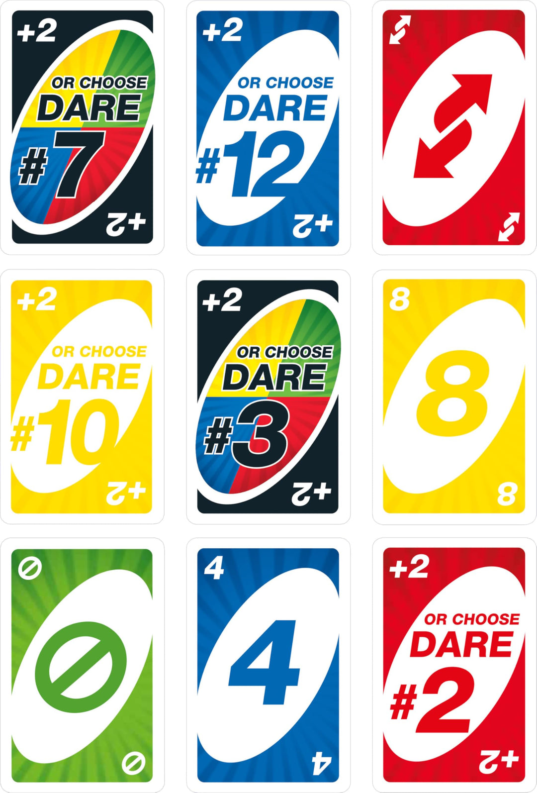 Mattel Games UNO Dare Card Game