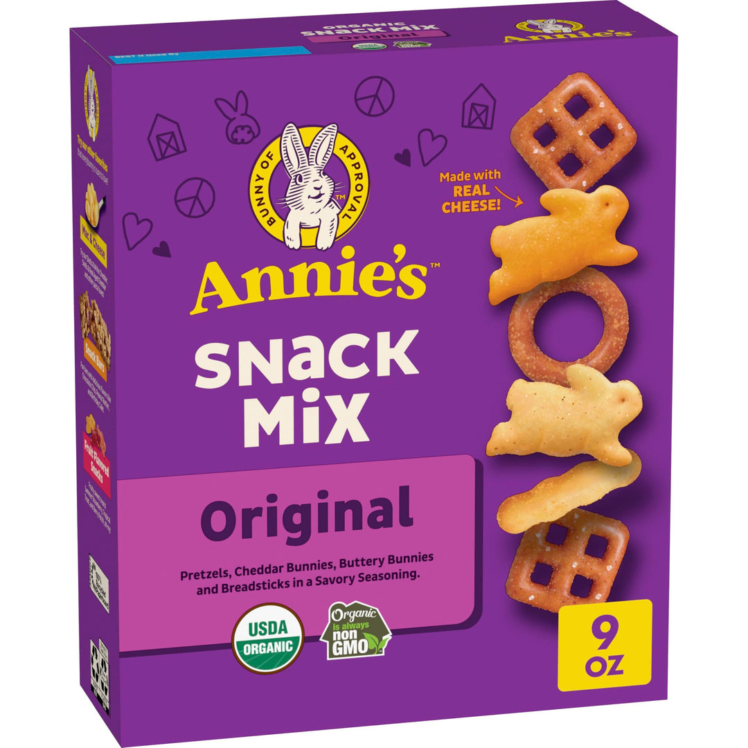 Annie's Homegrown Organic Snack Mix, Original, 9 oz