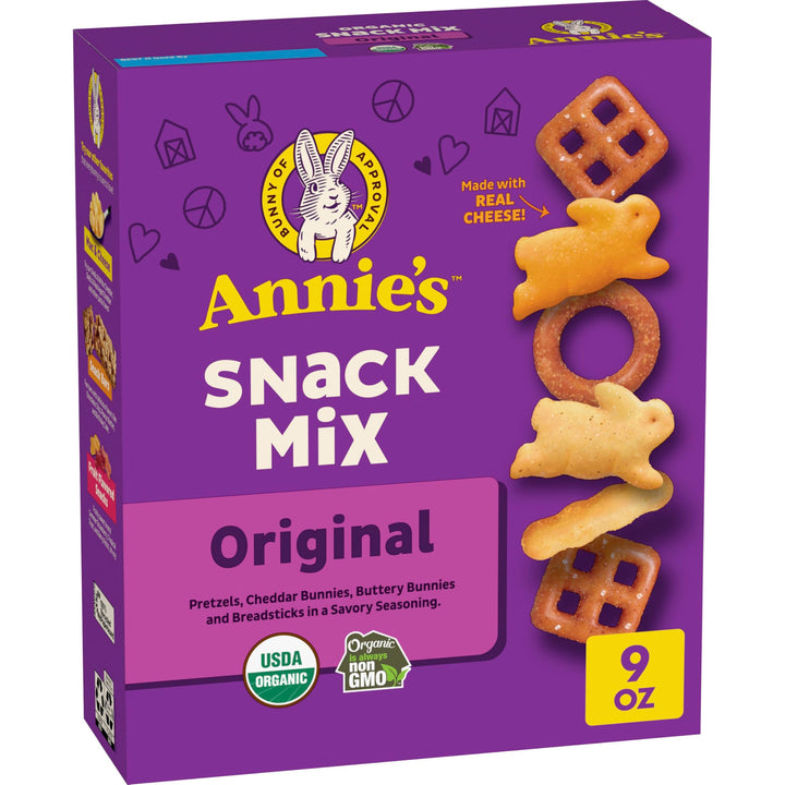 Annie's Homegrown Organic Snack Mix, Original, 9 oz