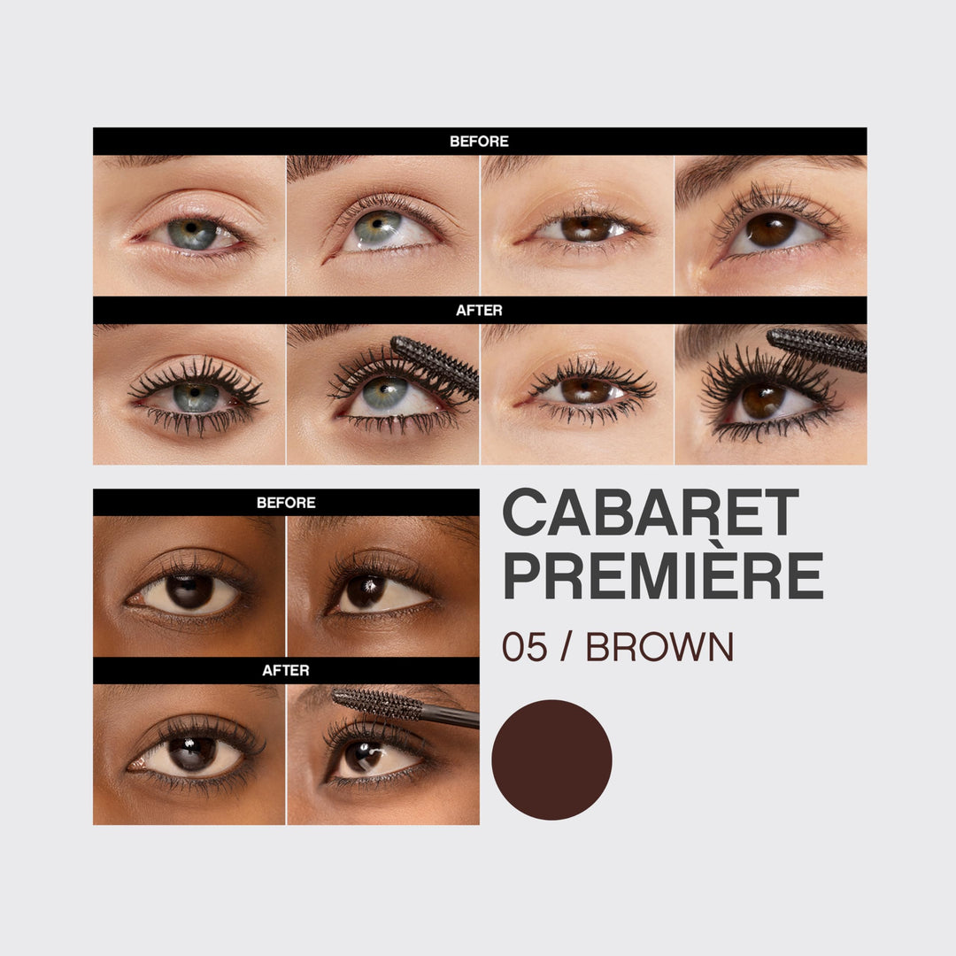 Vivienne Sabó Cabaret Premiere Mascara, Brown, 0.3 fl oz
