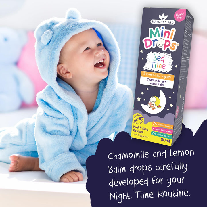 Natures Aid Mini Drops Bed Time, 50 ml