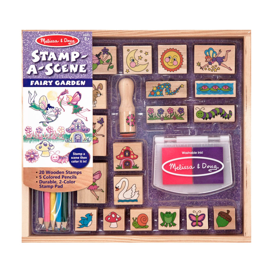 Melissa & Doug Stamp-a-Scene, Fairy Garden