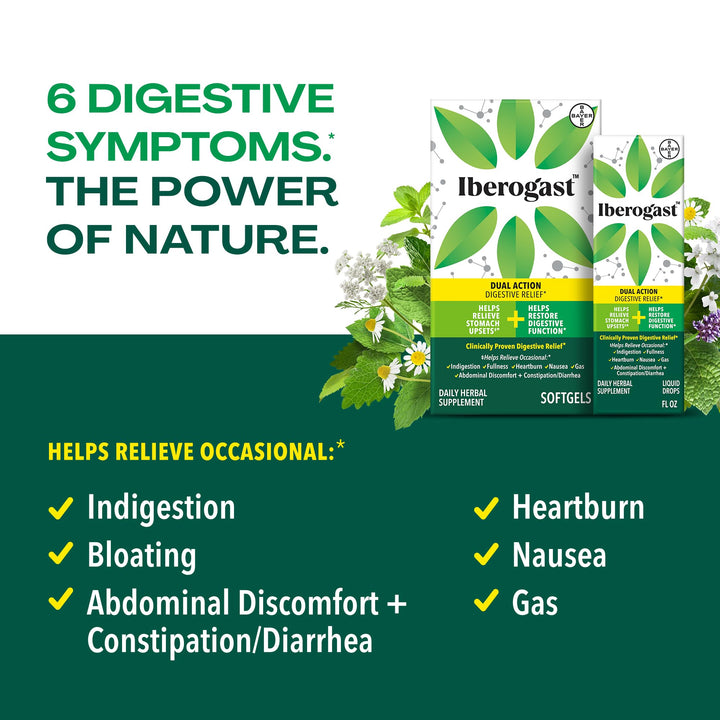 Iberogast Herbal Drops, 50 ml