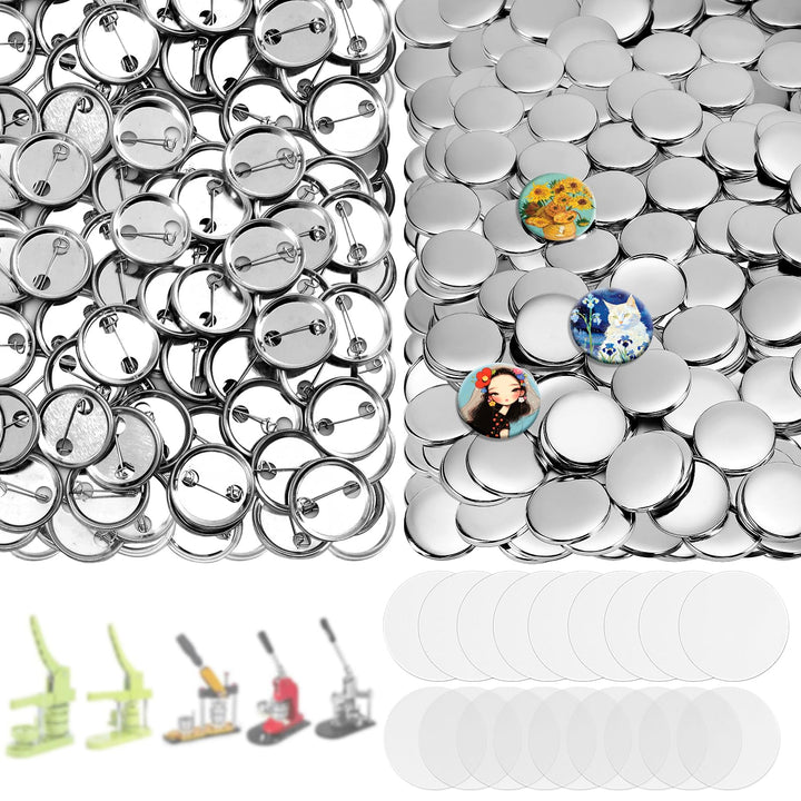 CAEYPOAR Button Maker Supplies, 200 Count