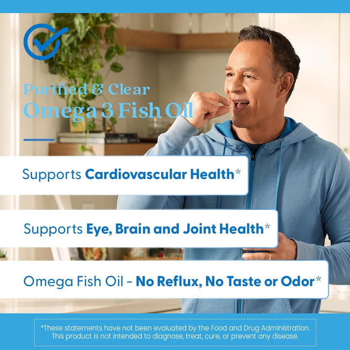 Doctor's BEST Omega 3 Fish Oil, 120 Count