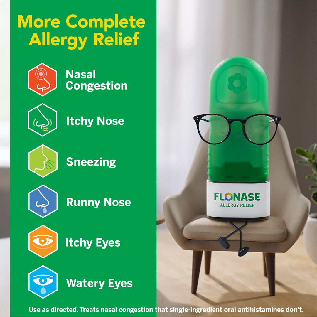 Flonase Allergy Relief Nasal Spray, 60 Sprays