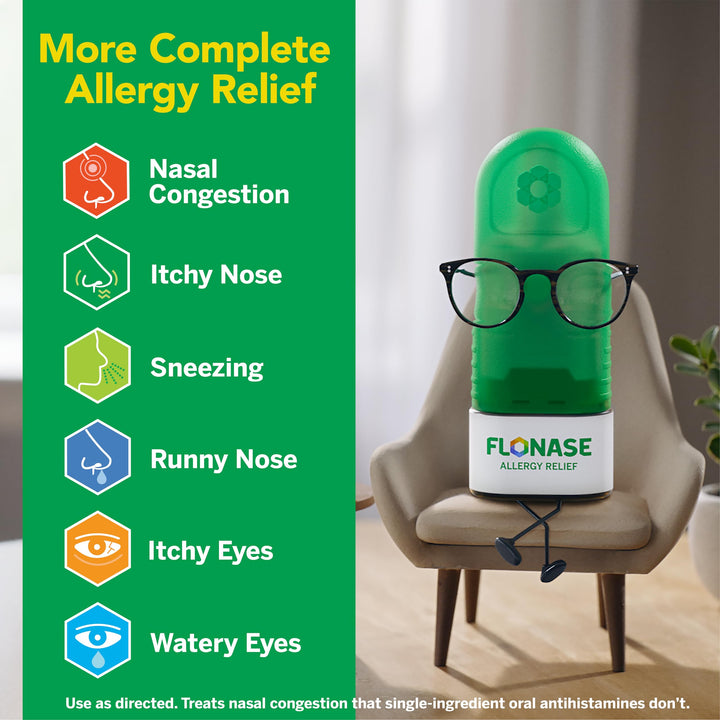 Flonase Allergy Relief Nasal Spray, 60 Sprays