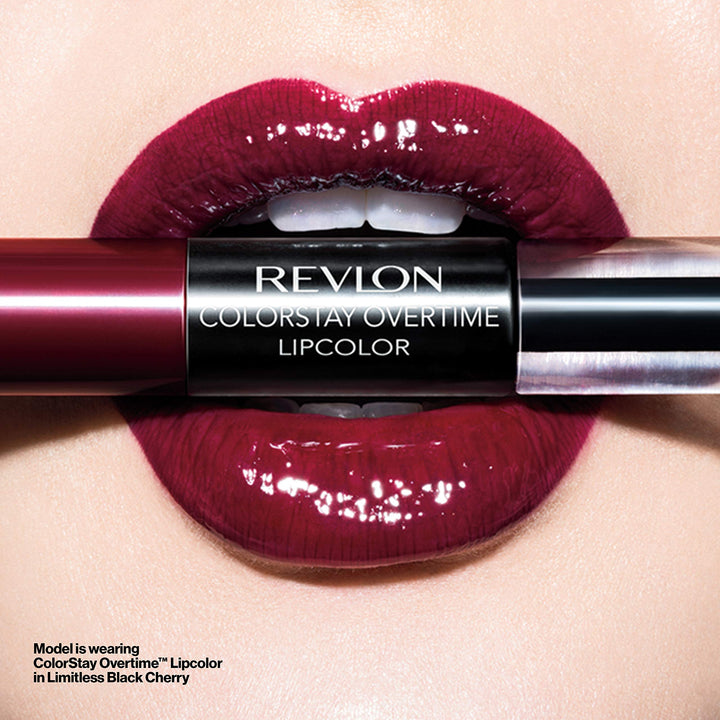 REVLON Colorstay Overtime Lipcolor, Infinite Raspberry (005), 0.07 oz
