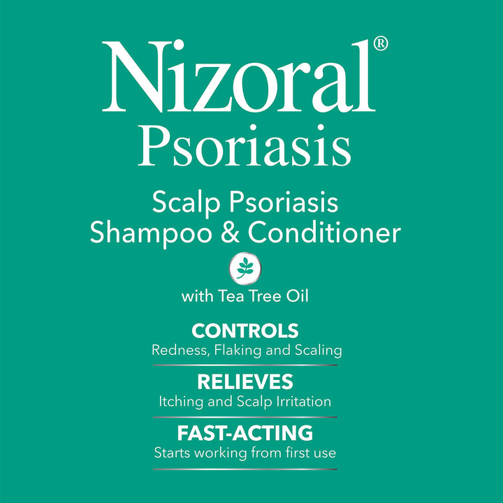 Nizoral Psoriasis Shampoo And Conditioner, 11 fl oz