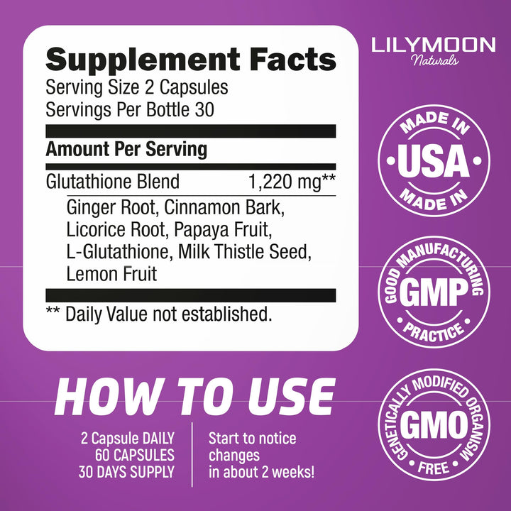 LILYMOON Glutathione Whitening Pills