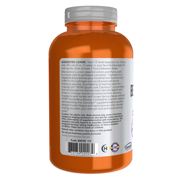 Now Sports Beta Alanine Powder, 500 g