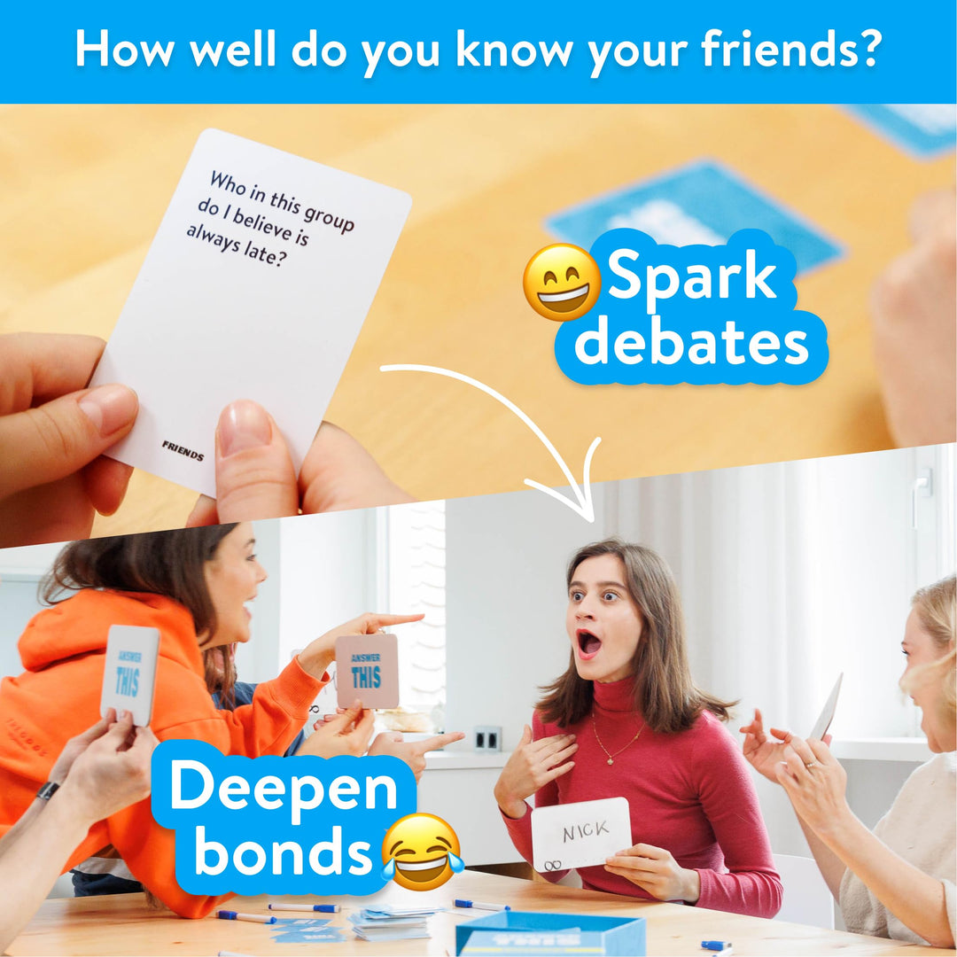 The World Game Answer This Friends Card Game