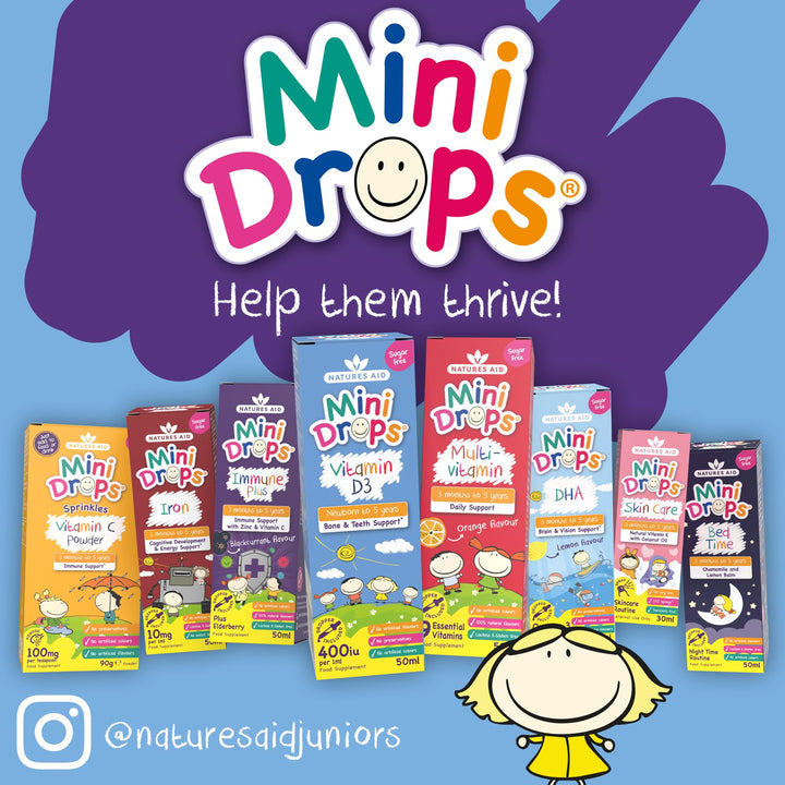 Natures Aid Mini Drops Bed Time, 50 ml