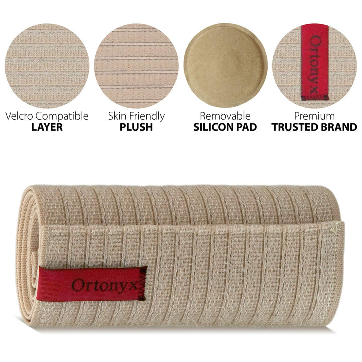 ORTONYX Umbilical Hernia Belt, Beige, L/XL