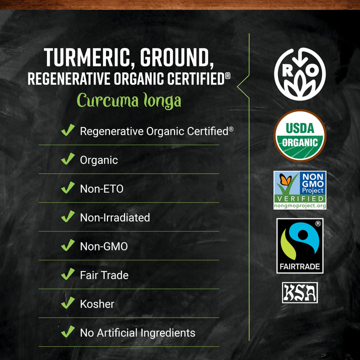 Frontier Natural Products Organic Turmeric Root, 1.41 oz