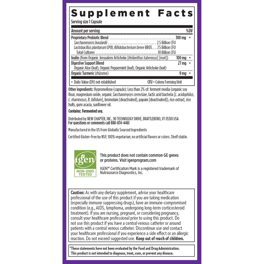 New Chapter All-Flora Probiotic, 60 Count