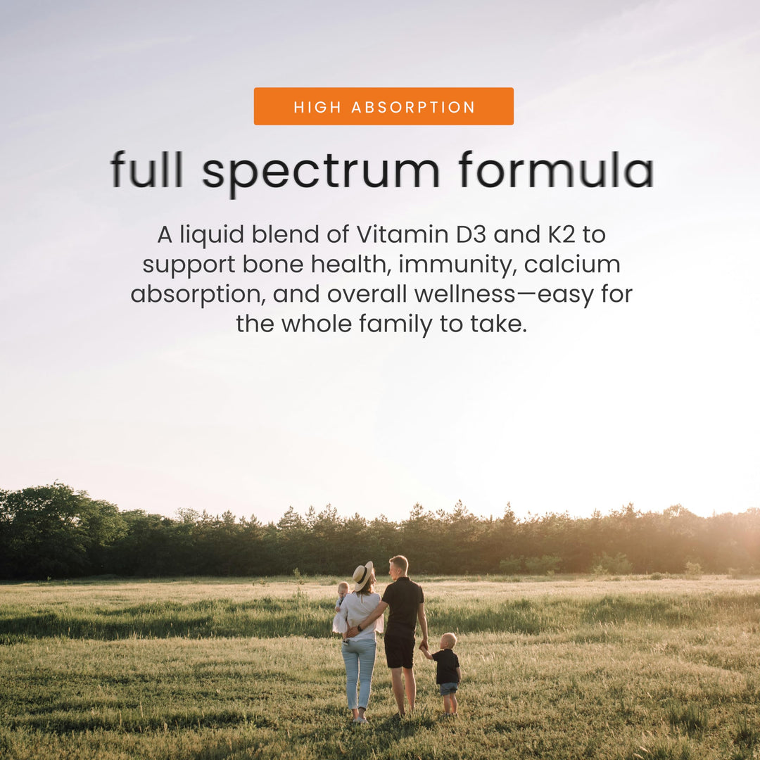 NutraChamps Vitamin D3 K2 Drops, Liquid, 5000 IU