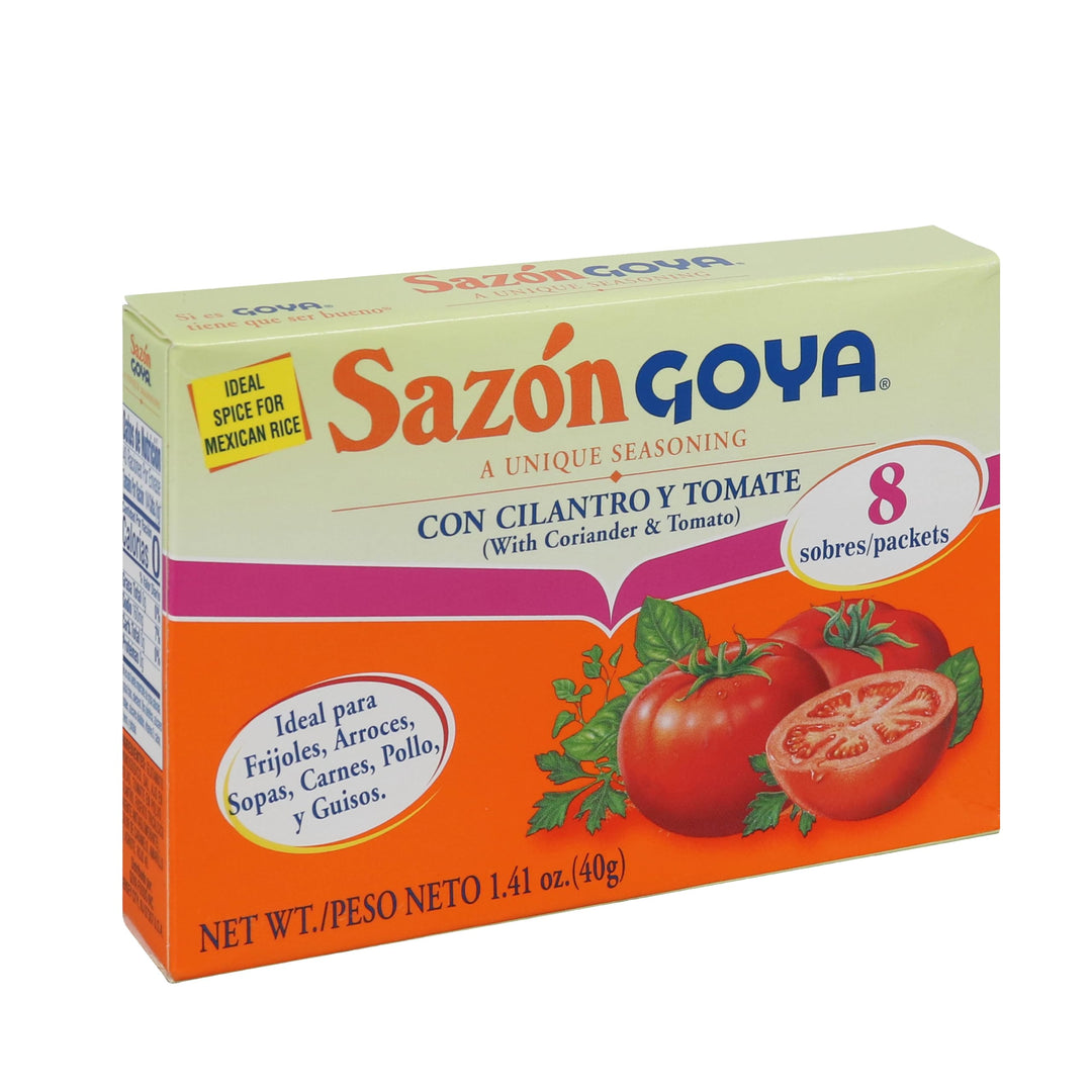 Goya Sazon Seasoning, Tomato, 1.41 oz
