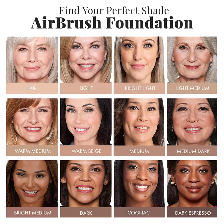 Jerome Alexander MagicMinerals AirBrush Foundation, Medium, 2 Count