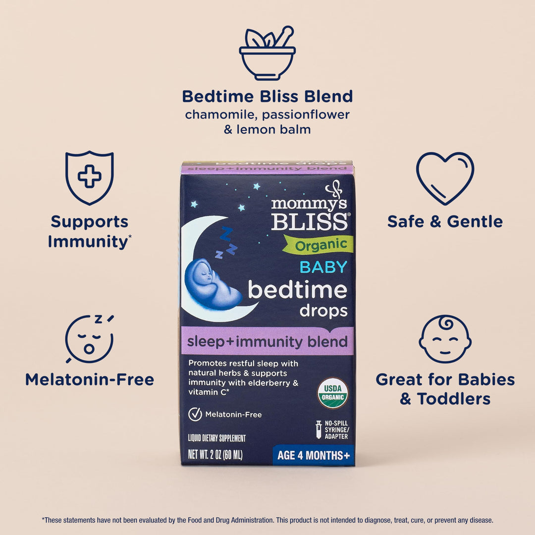 Mommy's Bliss Organic Baby Bedtime Drops, 2 fl oz