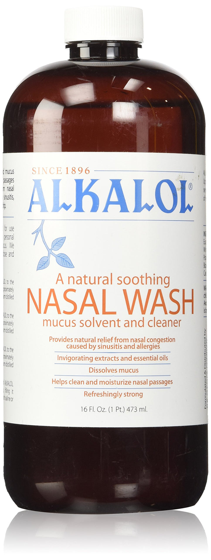 Alkalol Mucus Solvent and Cleaner, 16 fl oz