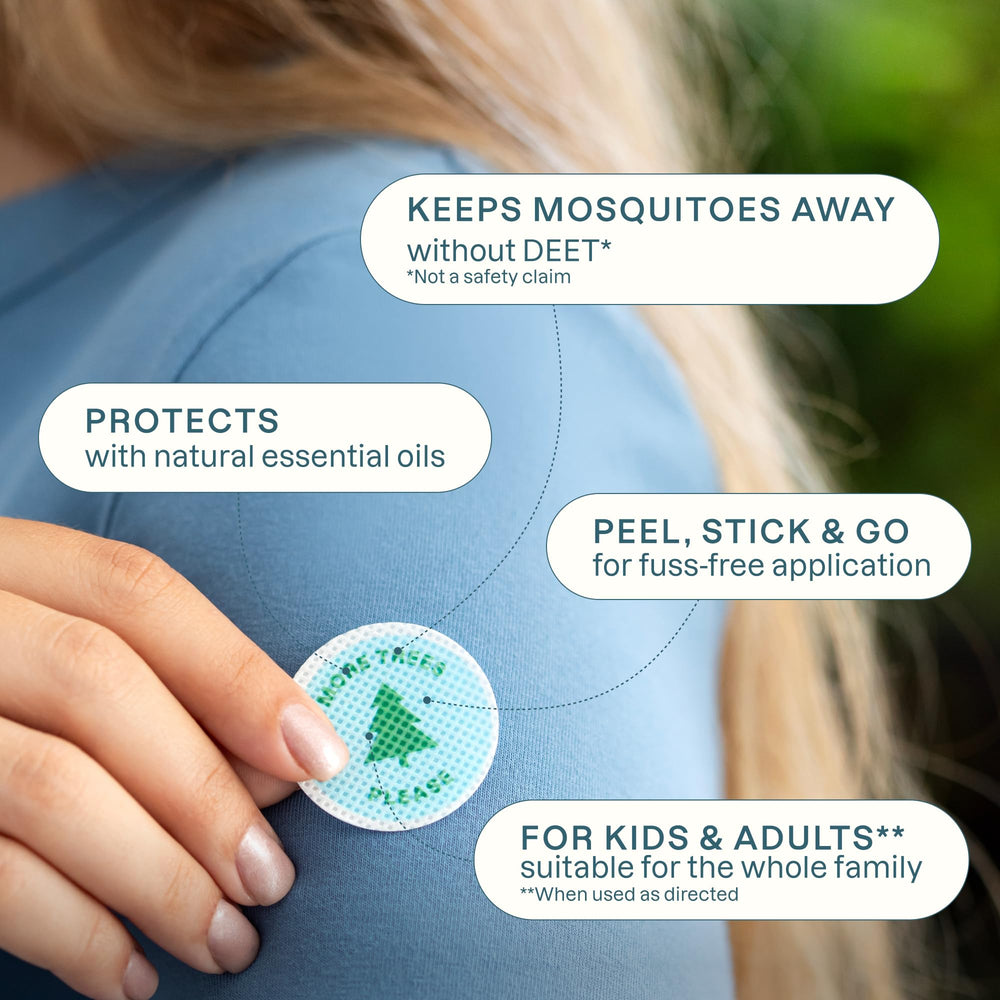Cliganic Mosquito Repellent Stickers, 90 Count